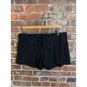 ATHLETA Black Swim Shorts Women’s Size 12